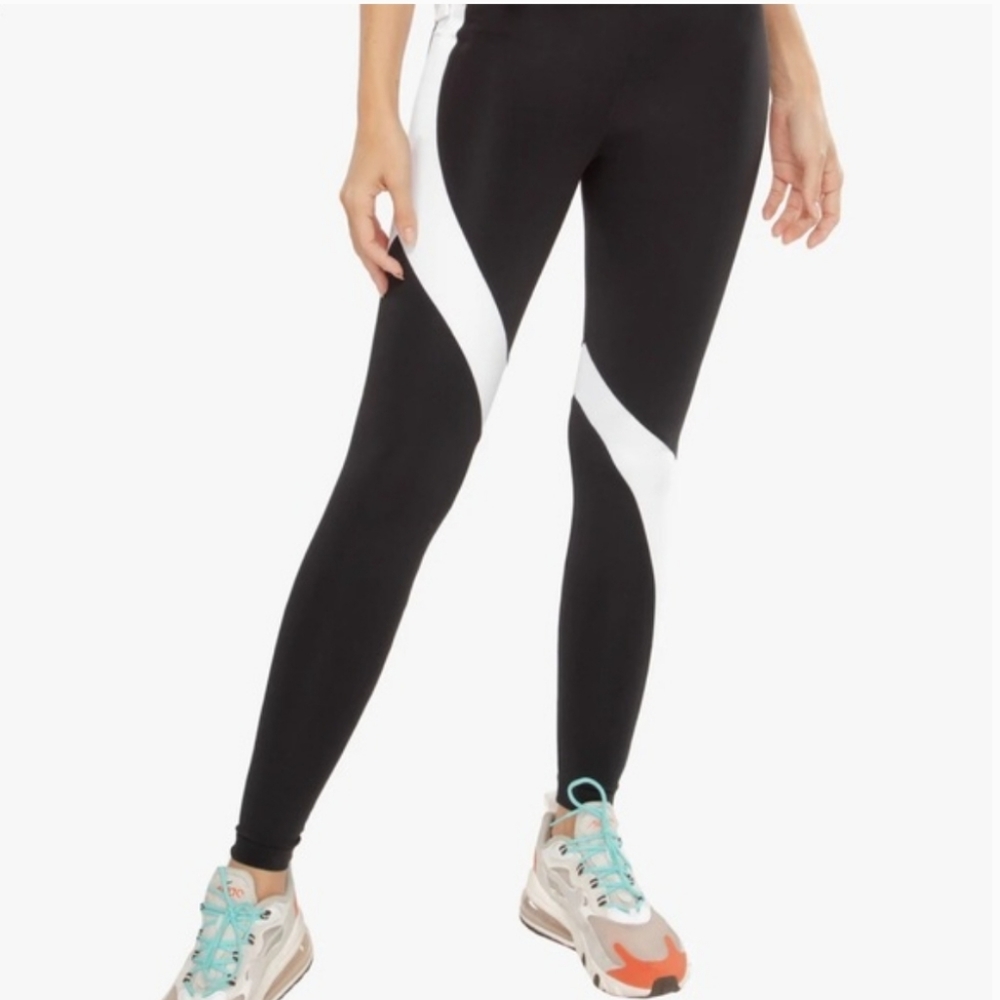 Venus Infinity High Rise Legging - BLACK/white